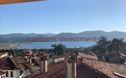 Marvellous sea view apartment for sale in Akyaka