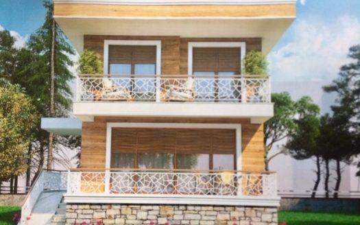 Stylish villa project for sale in Icmeler Marmaris