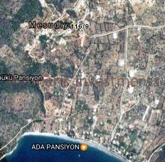 The land with seaview for sale in Datca Peninsula