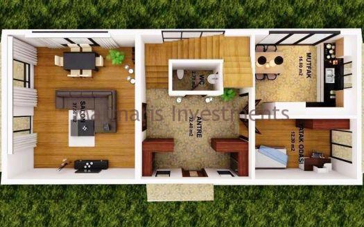 Brand new villas with private swimming pool for sale in Camdibi, Marmaris