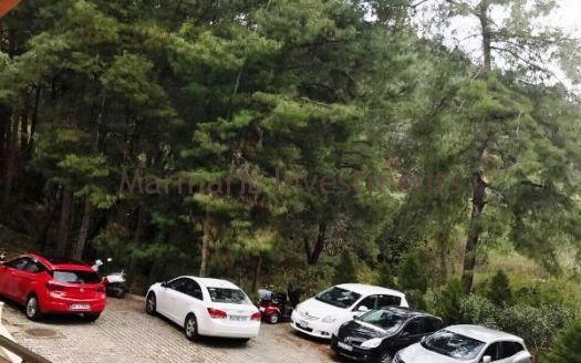Forest views centrally located Marmaris apartment for sale