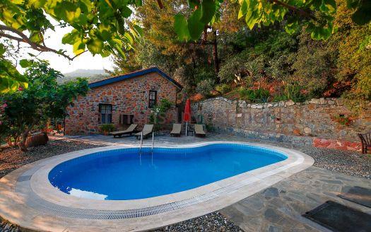 The Beautiful Nature View villa for sale with private swimming pool in Gokova