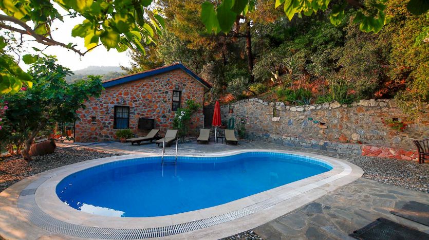 Nature View villa for sale with private swimming pool in Gokova