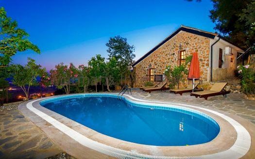 The Beautiful Nature View villa for sale with private swimming pool in Gokova