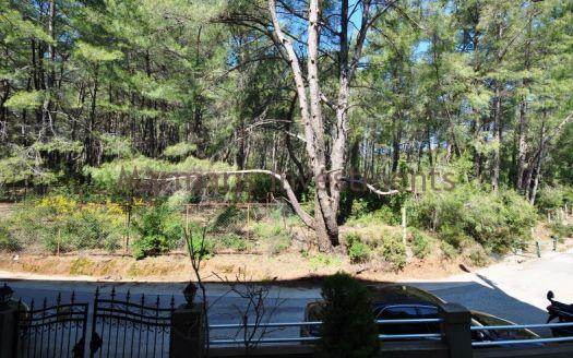 Pine forest view apartment in a tranquil region for sale in Siteler, Marmaris