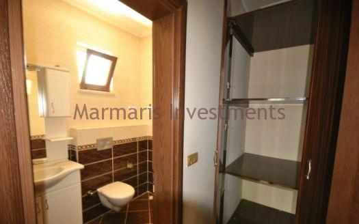 Pine forest view apartment in a tranquil region for sale in Siteler, Marmaris