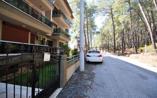 Pine forest view apartment in a tranquil region for sale in Siteler, Marmaris