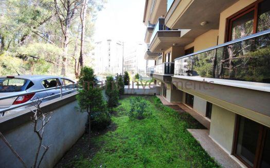 Pine forest view apartment in a tranquil region for sale in Siteler, Marmaris