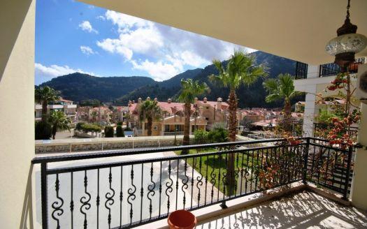 Stylish Modern Apartment for sale in Turunc with a communal swimming pool