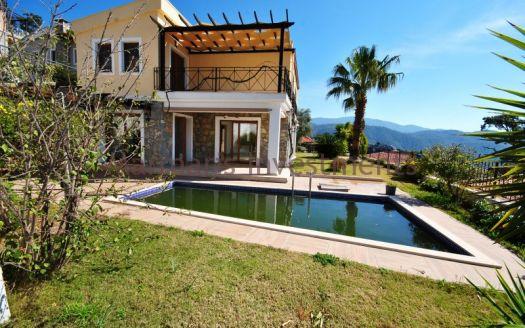 The stunning panoramic sea view detached villa for sale in Marmaris