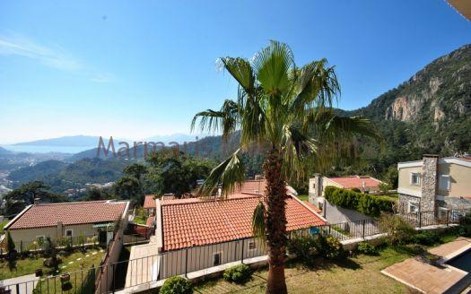 The stunning panoramic sea view detached villa for sale in Marmaris