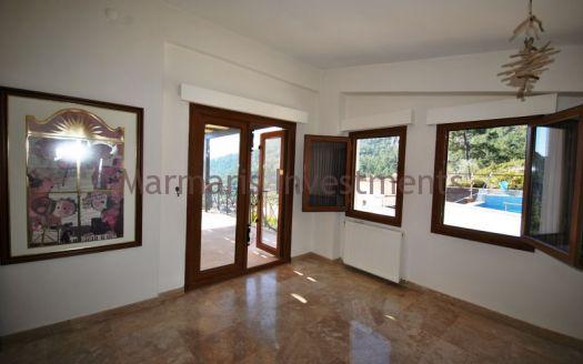 The stunning panoramic sea view detached villa for sale in Marmaris