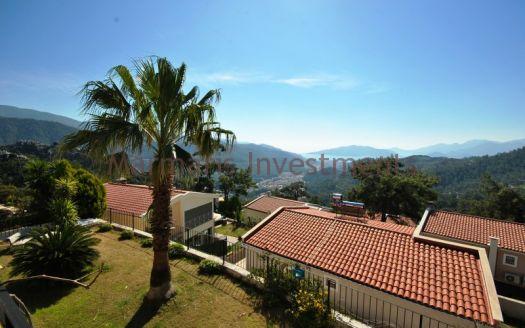 The stunning panoramic sea view detached villa for sale in Marmaris