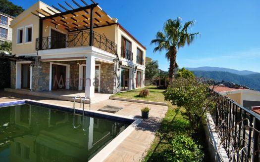 The stunning panoramic sea view detached villa for sale in Marmaris