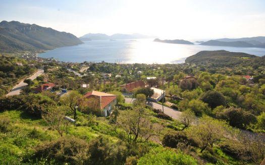 Nature and Seaview land for sale in Sogut, Marmaris
