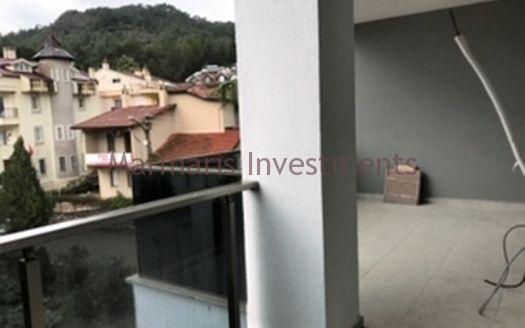 Affordable 2 bedroom apartment with nature view for sale in Siteler, Marmaris