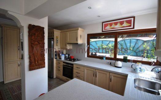 The spacious 4 bedroom duplex apartment with a huge terrace in the centre of Marmaris