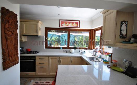 The spacious 4 bedroom duplex apartment with a huge terrace in the centre of Marmaris