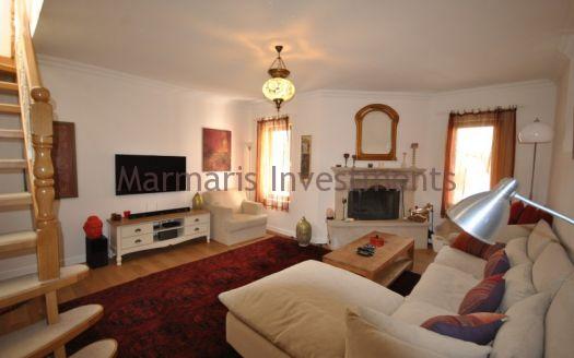 The spacious 4 bedroom duplex apartment with a huge terrace in the centre of Marmaris