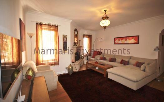The spacious 4 bedroom duplex apartment with a huge terrace in the centre of Marmaris