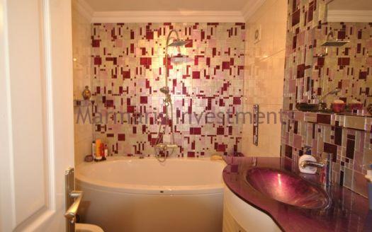 The spacious 4 bedroom duplex apartment with a huge terrace in the centre of Marmaris