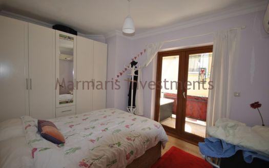 The spacious 4 bedroom duplex apartment with a huge terrace in the centre of Marmaris