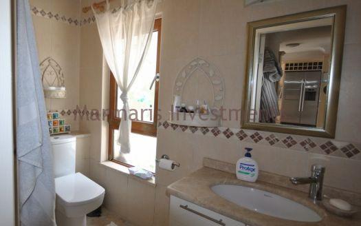 The spacious 4 bedroom duplex apartment with a huge terrace in the centre of Marmaris