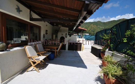 The spacious 4 bedroom duplex apartment with a huge terrace in the centre of Marmaris
