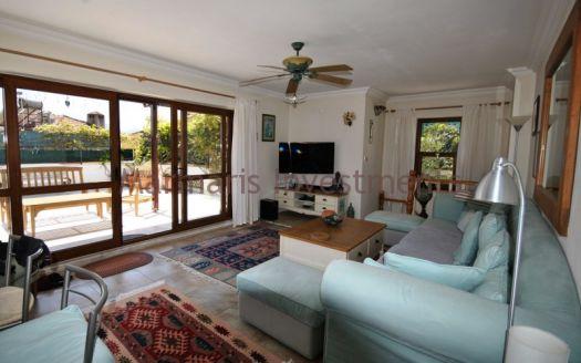 The spacious 4 bedroom duplex apartment with a huge terrace in the centre of Marmaris