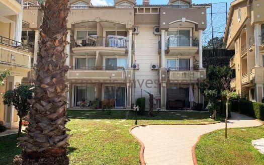 The Spacious apartment for sale in Icmeler with swimming pool.