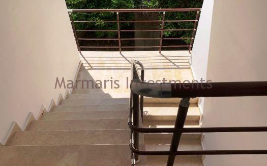 The Spacious apartment for sale in Icmeler with swimming pool.