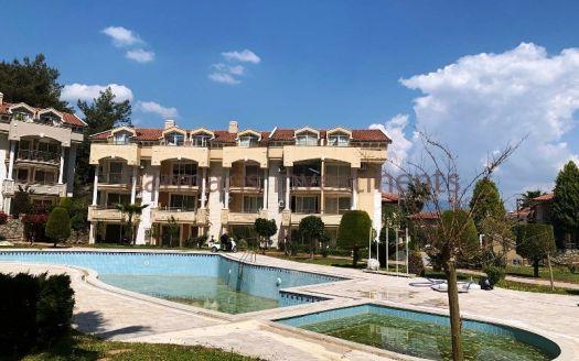 The Spacious apartment for sale in Icmeler with swimming pool.