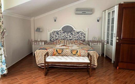 The Spacious apartment for sale in Icmeler with swimming pool.