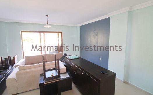2 Bedroom and the family apartment available for sale within Icmeler with a pool is offered.