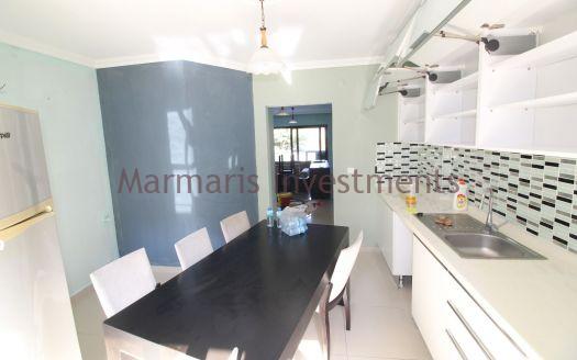 2 Bedroom and the family apartment available for sale within Icmeler with a pool is offered.