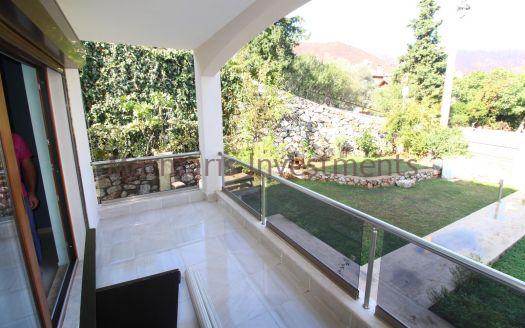 2 Bedroom and the family apartment available for sale within Icmeler with a pool is offered.