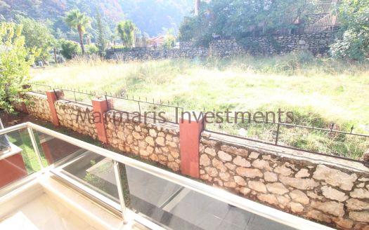 2 Bedroom and the family apartment available for sale within Icmeler with a pool is offered.