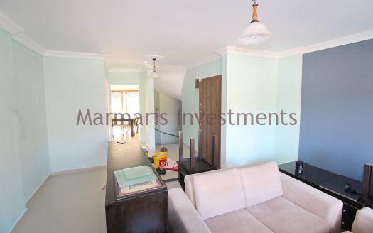 2 Bedroom and the family apartment available for sale within Icmeler with a pool is offered.