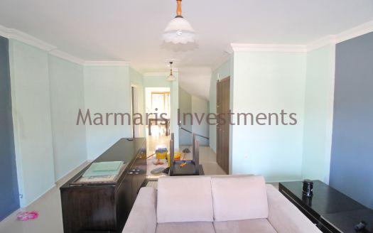 2 Bedroom and the family apartment available for sale within Icmeler with a pool is offered.