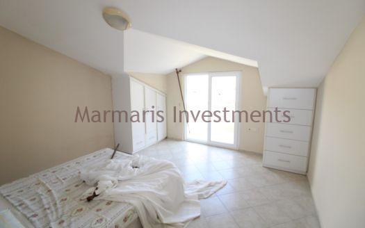 The Icmeler 3 bedroom apartment with a pool is now available for sale.