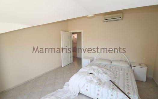 The Icmeler 3 bedroom apartment with a pool is now available for sale.