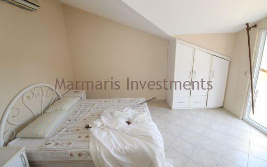 The Icmeler 3 bedroom apartment with a pool is now available for sale.