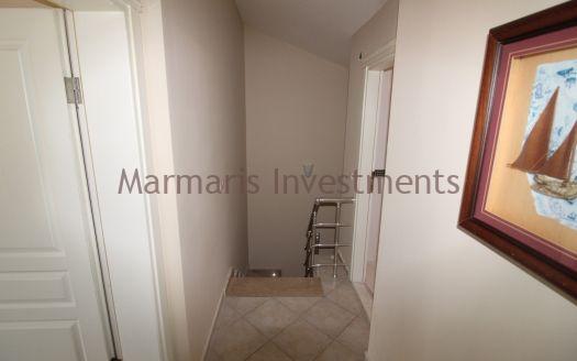 The Icmeler 3 bedroom apartment with a pool is now available for sale.