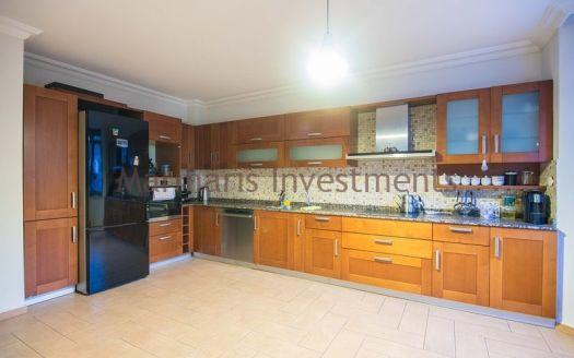 A luxury vacation home for sale in Marmaris Icmeler with a private swimming pool and garden