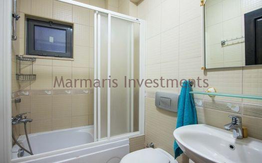 A luxury vacation home for sale in Marmaris Icmeler with a private swimming pool and garden